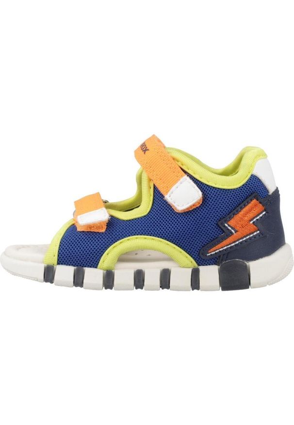 Geox - Sandały GEOX B SANDAL IUPIDOO A Wielokolorowy. Kolor: wielokolorowy. Materiał: syntetyk, tkanina. Sezon: lato