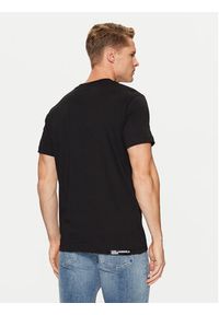 Karl Lagerfeld Jeans T-Shirt A1M17003 Czarny Slim Fit. Kolor: czarny. Materiał: bawełna #5