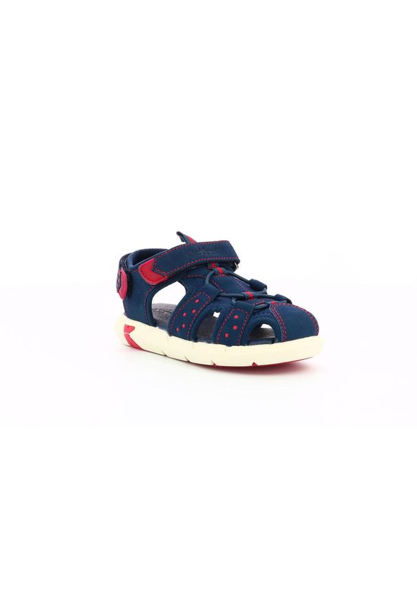 Kickers - Sandały dziecięce KICKERS JUMANGE. Kolor: niebieski. Materiał: skóra