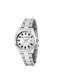 Karl Lagerfeld - KARL LAGERFELD Zegarek R0553101514 Srebrny. Kolor: srebrny