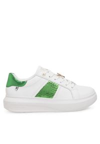Rieker Revolution Lifestyle Sneakersy W1202-81 Biały. Kolor: biały. Materiał: skóra
