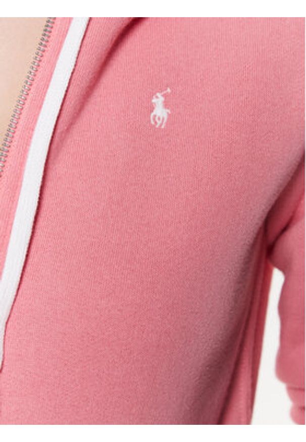 Polo Ralph Lauren Bluza 211891559015 Różowy Regular Fit. Typ kołnierza: polo. Kolor: różowy. Materiał: bawełna