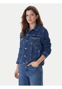 Karl Lagerfeld Jeans Kurtka jeansowa A1W14002 Niebieski Regular Fit. Kolor: niebieski. Materiał: bawełna #1