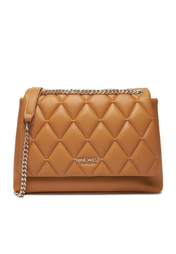 Nine West Torebka CEO-CHARLOTTE-S22560-5 Brązowy. Kolor: brązowy