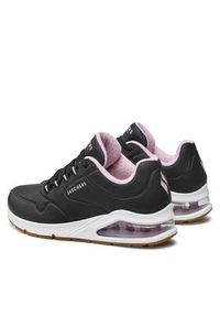 skechers - Skechers Sneakersy Uno 2 2nd Best 155542/BLK Czarny. Kolor: czarny. Materiał: skóra #4