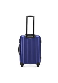 Wittchen - Zestaw walizek z polikarbonu fakturowanych. Kolor: niebieski. Materiał: guma. Styl: klasyczny #6