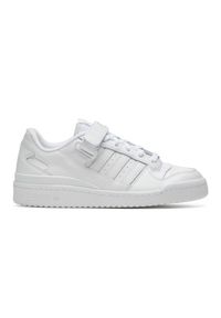 Adidas - Buty adidas Forum Low M FY7755 białe. Okazja: na co dzień. Zapięcie: rzepy. Kolor: biały. Materiał: skóra, materiał, guma. Szerokość cholewki: normalna