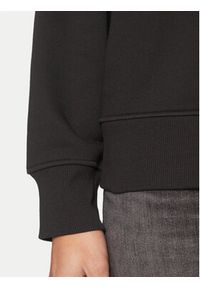 Calvin Klein Jeans Bluza Bristle Monologo J30J327105 Czarny Regular Fit. Kolor: czarny. Materiał: bawełna