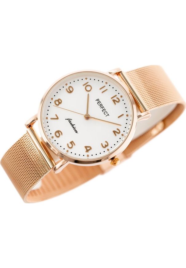 Zegarek Perfect Zegarek Damski Perfect F332-05 - Mesh (Zp930F). Materiał: mesh