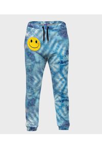 MegaKoszulki - Spodnie dresowe damskie fullprint Smile dye tie. Materiał: dresówka #1
