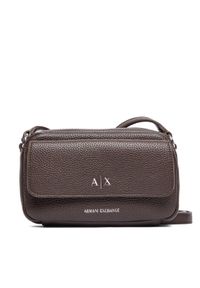 Armani Exchange Torebka XW001547 AF17019 U6304 Brązowy. Kolor: brązowy. Materiał: skórzane