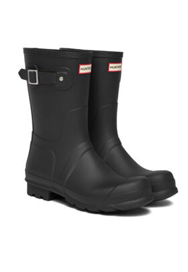 Hunter Kalosze Original Short MFS9000RMA Czarny. Kolor: czarny. Materiał: kauczuk