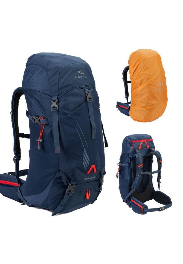 Plecak trekkingowy KADVA Vagabundo 40 l. Kolor: niebieski