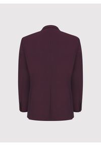 Pako Lorente - PAKO LORENTE - Bordowa marynarka garniturowa. Kolor: czerwony. Materiał: poliester, wiskoza, elastan. Styl: młodzieżowy #6
