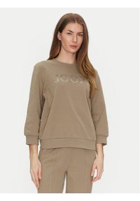 JOOP! Bluza 30044799 Beżowy Regular Fit. Kolor: beżowy. Materiał: bawełna