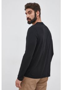 AllSaints T-shirt bawełniany kolor czarny gładki. Okazja: na co dzień. Kolor: czarny. Materiał: bawełna. Wzór: gładki. Styl: casual