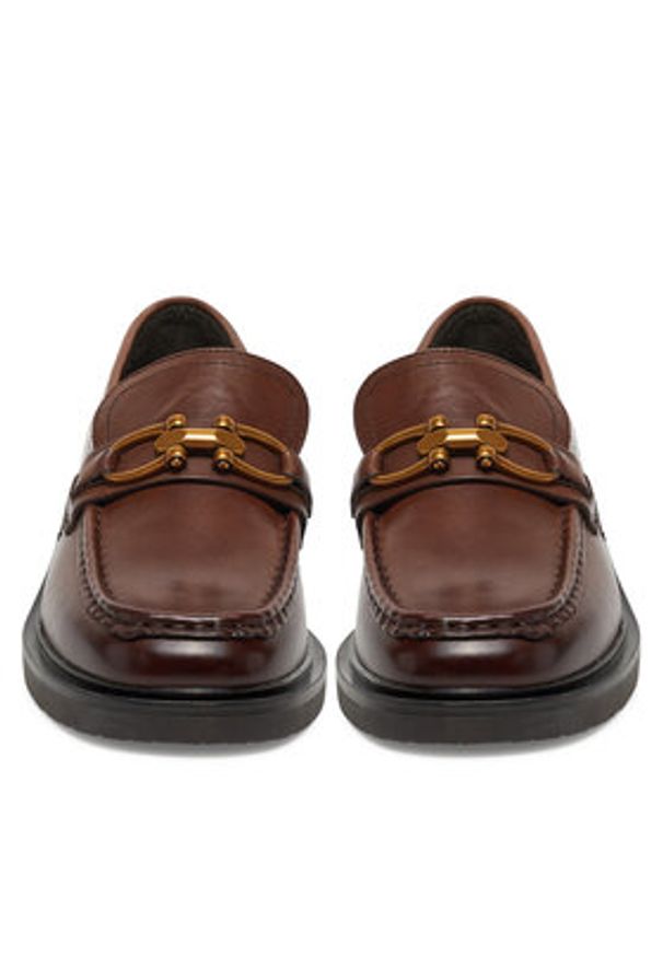 Beverly Hills Polo Club Loafersy WI34-DOVER-01 Brązowy. Kolor: brązowy. Materiał: skóra