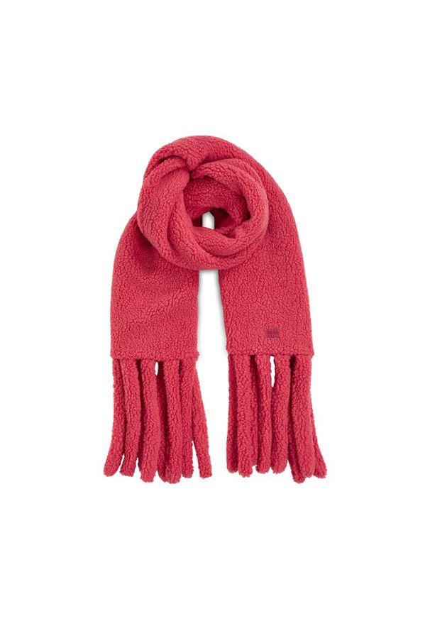 Tommy Jeans Szalik Tjw Cosy Knit Fancy Scarf AW0AW15476 Różowy. Kolor: różowy. Materiał: syntetyk