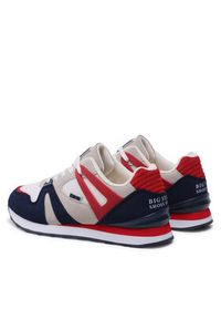 BIG STAR SHOES - Big Star Shoes Sneakersy LL274950 Czerwony. Kolor: czerwony. Materiał: skóra ekologiczna #4