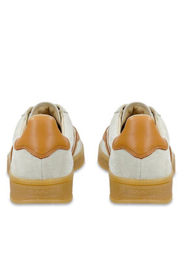 GANT - Gant Sneakersy 31533042 Écru. Materiał: skóra, zamsz