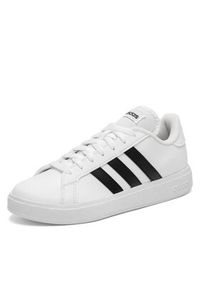 Adidas - adidas Sneakersy GRAND COURT BASE 2.0 GW9261 Biały. Kolor: biały. Materiał: skóra #5