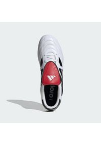 Adidas - Buty Copa Gloro 2 FG. Kolor: czerwony, biały, wielokolorowy, czarny. Materiał: skóra. Sport: piłka nożna