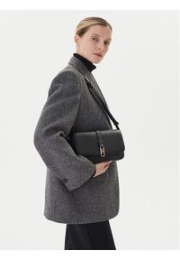 TOMMY HILFIGER - Tommy Hilfiger Torebka Th Libre Flap Crossover AW0AW17723 Czarny. Kolor: czarny. Materiał: skórzane #1