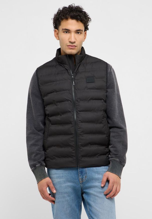 Męski Bezrękawnik Mustang Style Dublin Black 1017525 4142. Długość rękawa: bez rękawów