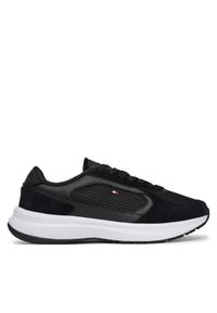 TOMMY HILFIGER - Sneakersy Tommy Hilfiger. Kolor: czarny #1