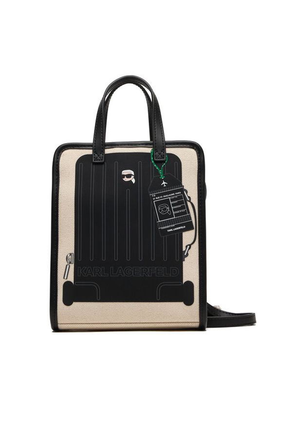 Karl Lagerfeld - KARL LAGERFELD Torebka B1W50088 Beżowy. Kolor: beżowy