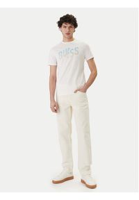 Guess T-Shirt F6GI02 J1314 Biały Slim Fit. Kolor: biały. Materiał: bawełna #5