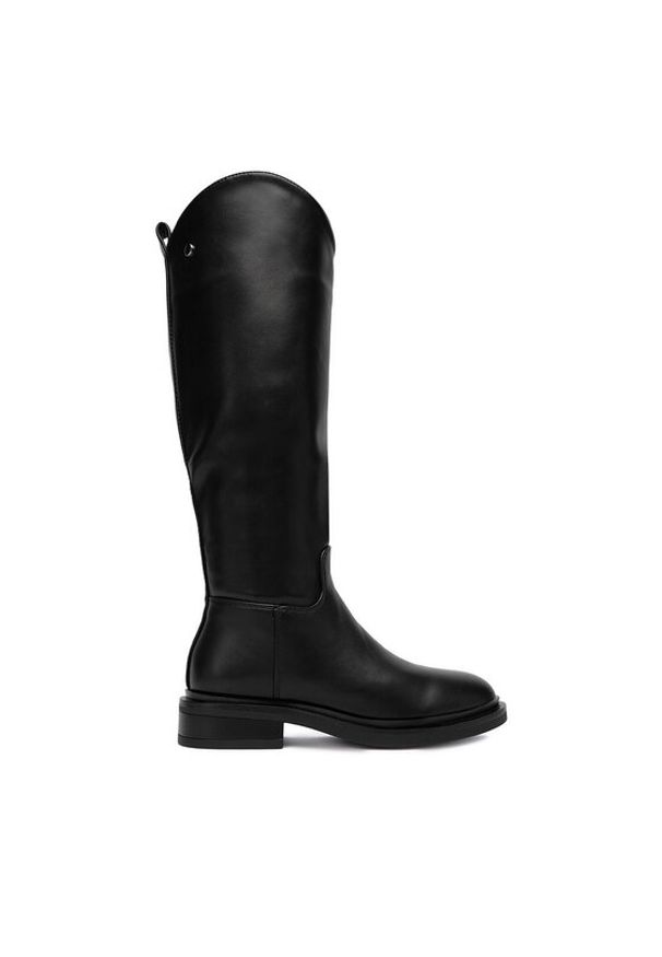 DeeZee Kozaki 5672 Czarny. Kolor: czarny. Materiał: syntetyk, materiał