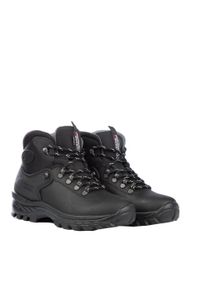 Buty męskie trekkingowe Grisport Nero Dakar Trekking. Kolor: czarny. Sport: turystyka piesza