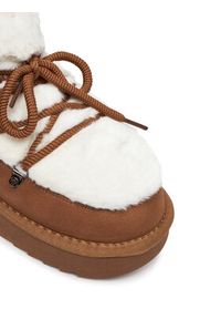 D.Franklin Śniegowce DFSH370011 Brązowy. Kolor: brązowy. Materiał: skóra #5