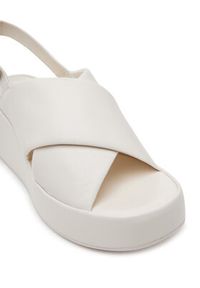 HÖGL Sandały Lucie 9-102500 Écru. Materiał: skóra