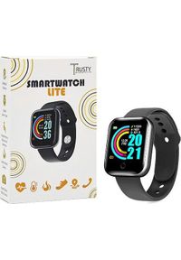 Smartwatch Trusty Lite Czarny (31418). Rodzaj zegarka: smartwatch. Kolor: czarny