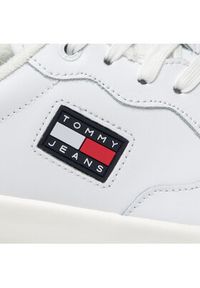 Tommy Jeans Sneakersy Basket EM0EM00899 Biały. Kolor: biały. Materiał: skóra #3