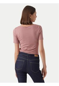 Vero Moda T-Shirt Panda 10231753 Różowy Regular Fit. Kolor: różowy. Materiał: bawełna #2