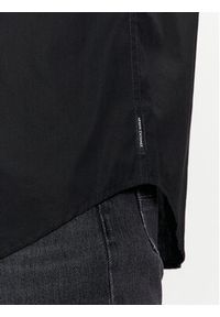 Armani Exchange Koszula 3DZC27 ZNXLZ 1200 Czarny Slim Fit. Kolor: czarny. Materiał: bawełna #4