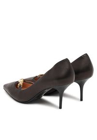 Love Moschino - LOVE MOSCHINO Czółenka JA10277G1NIA000040 Czarny. Kolor: czarny. Materiał: skóra. Obcas: na szpilce #5