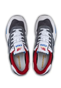 Sneakersy męskie kolorowe New Balance ML574LB2. Okazja: do pracy, na spacer, na co dzień. Kolor: czarny. Wzór: kolorowy. Model: New Balance 574. Sport: turystyka piesza #6