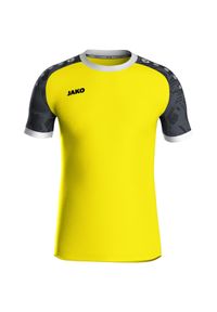Jersey Jako Iconic. Kolor: wielokolorowy, żółty, czarny. Materiał: jersey. Sport: piłka nożna, fitness #1