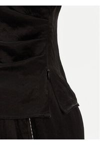 Pinko - PINKO Bluzka 104596 A2BU Z99 Czarny Regular Fit. Kolor: czarny. Materiał: syntetyk #4