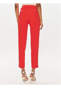 Maryley Spodnie materiałowe 24EB52Z/M23/43FI Czerwony Regular Fit. Kolor: czerwony. Materiał: syntetyk #4