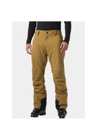 Spodnie Narciarskie Męskie Helly Hansen Legendary Ins. Kolor: brązowy. Sezon: zima. Sport: narciarstwo #1