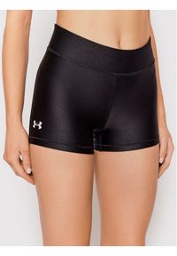 Under Armour Szorty sportowe HeatGear® 1360925 Czarny Slim Fit. Kolor: czarny. Materiał: syntetyk