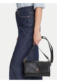 TOMMY HILFIGER - Tommy Hilfiger Torebka Th Modern Conv Crossover AW0AW17465 Czarny. Kolor: czarny. Materiał: skórzane #1