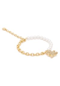 Swarovski Bransoletka Idyllia 5737622 Złoty. Materiał: metalowe. Kolor: złoty #1