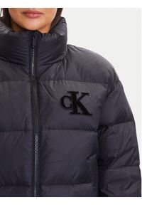 Calvin Klein Jeans Kurtka puchowa Graphic Logo LV047D503G Czarny Regular Fit. Kolor: czarny. Materiał: syntetyk #4