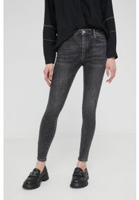 Answear Lab jeansy damskie medium waist. Kolor: szary. Styl: wakacyjny #3